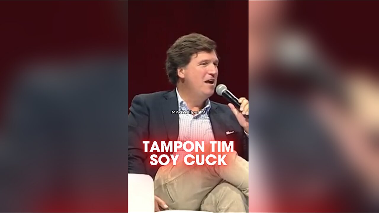 Tucker Carlson & Trump Jr: Tampon Tim is The Perfect Democrat Man - 9/29/24