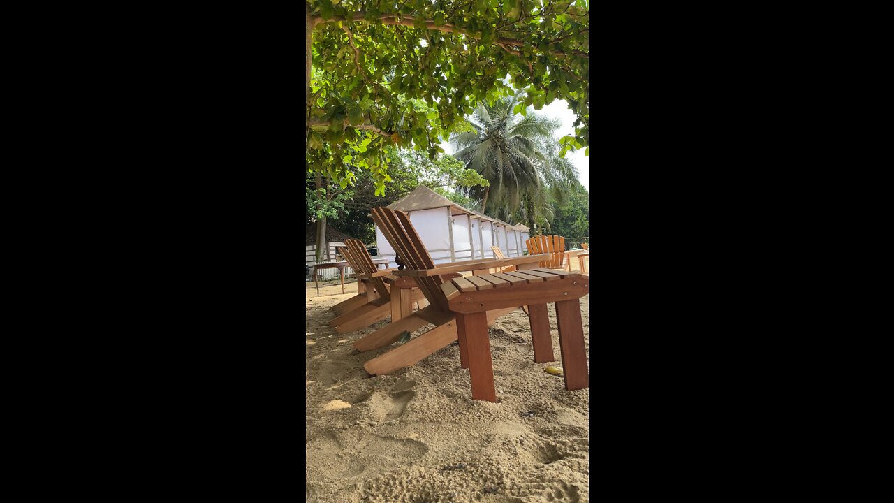 Beach life in Cameroon