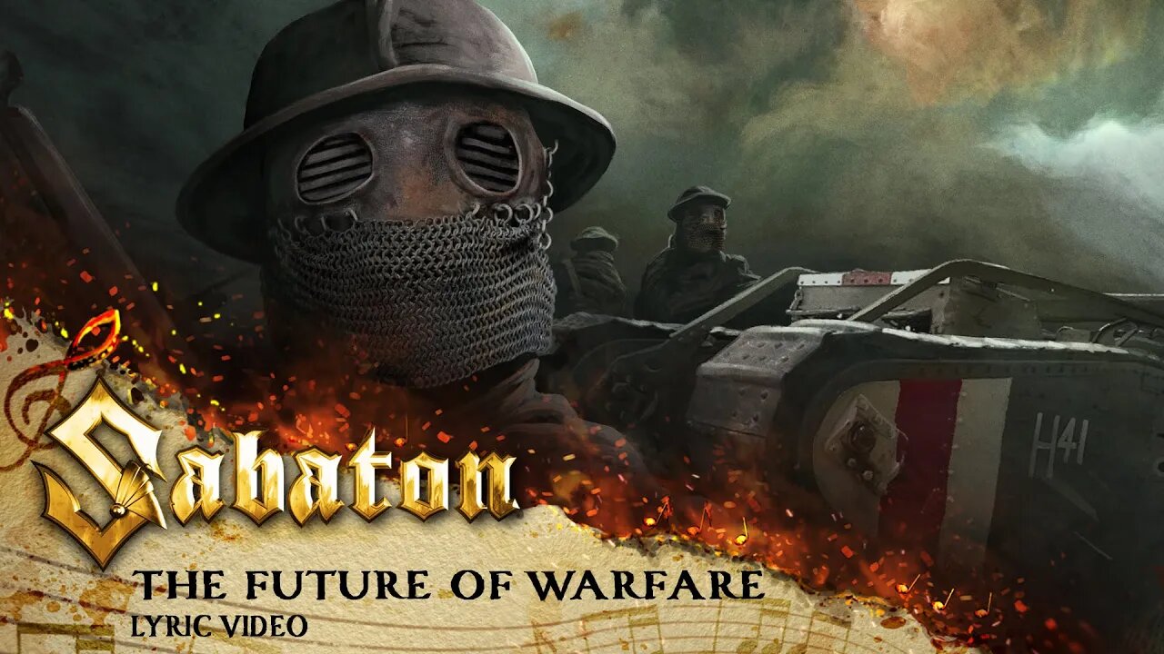 Sabaton - The Future Of Warfare (Official Lyric Video)