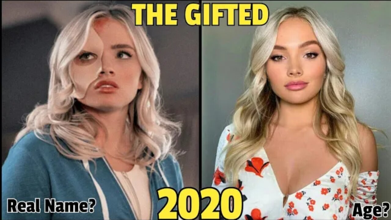 THE GIFTED TV SHOW CAST THEN AND NOW