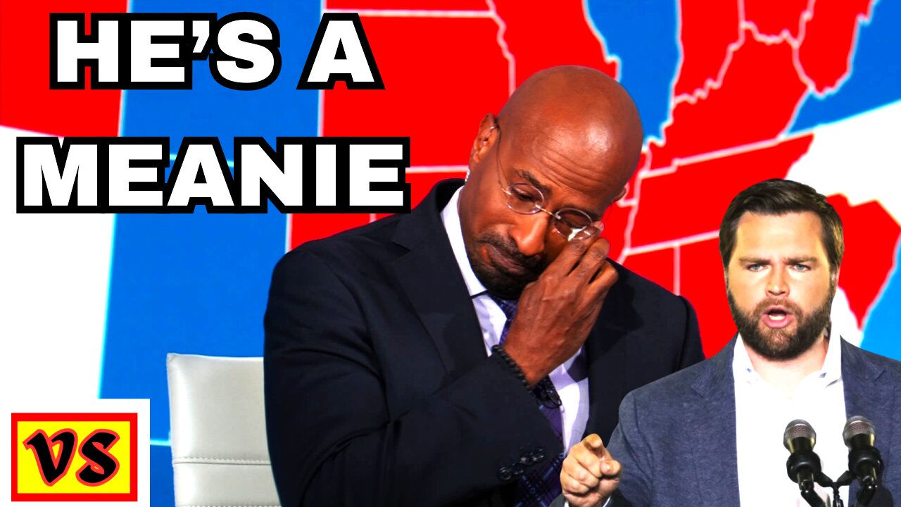 CNN's Van Jones cries over JD Vance selection