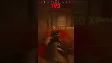 1v3 almost clutch all 3 🤣🤣#COD #warzone #viral