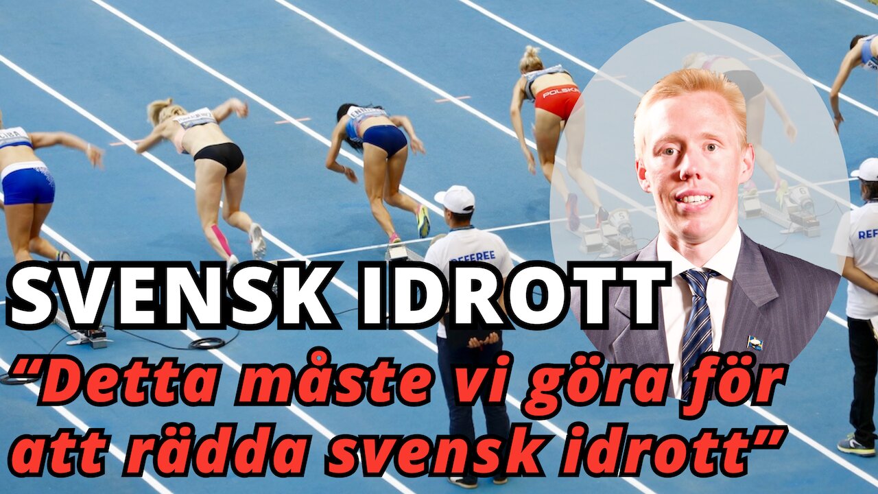 Detta måste vi göra för att rädda och utveckla svensk idrott