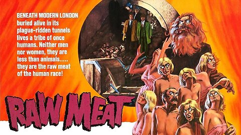 RAW MEAT (aka DEATH LINE) 1972 Ghastly Cannibals Live in Underground London FULL MOVIE HD & W/S