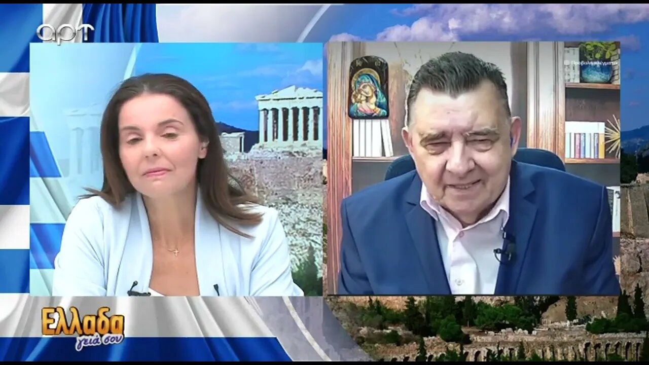 Ο πρόεδρος Γιώργος Καρατζαφέρης για την γιορτή της Δημοκρατίας (ΑΡΤ, 25/07/2022)