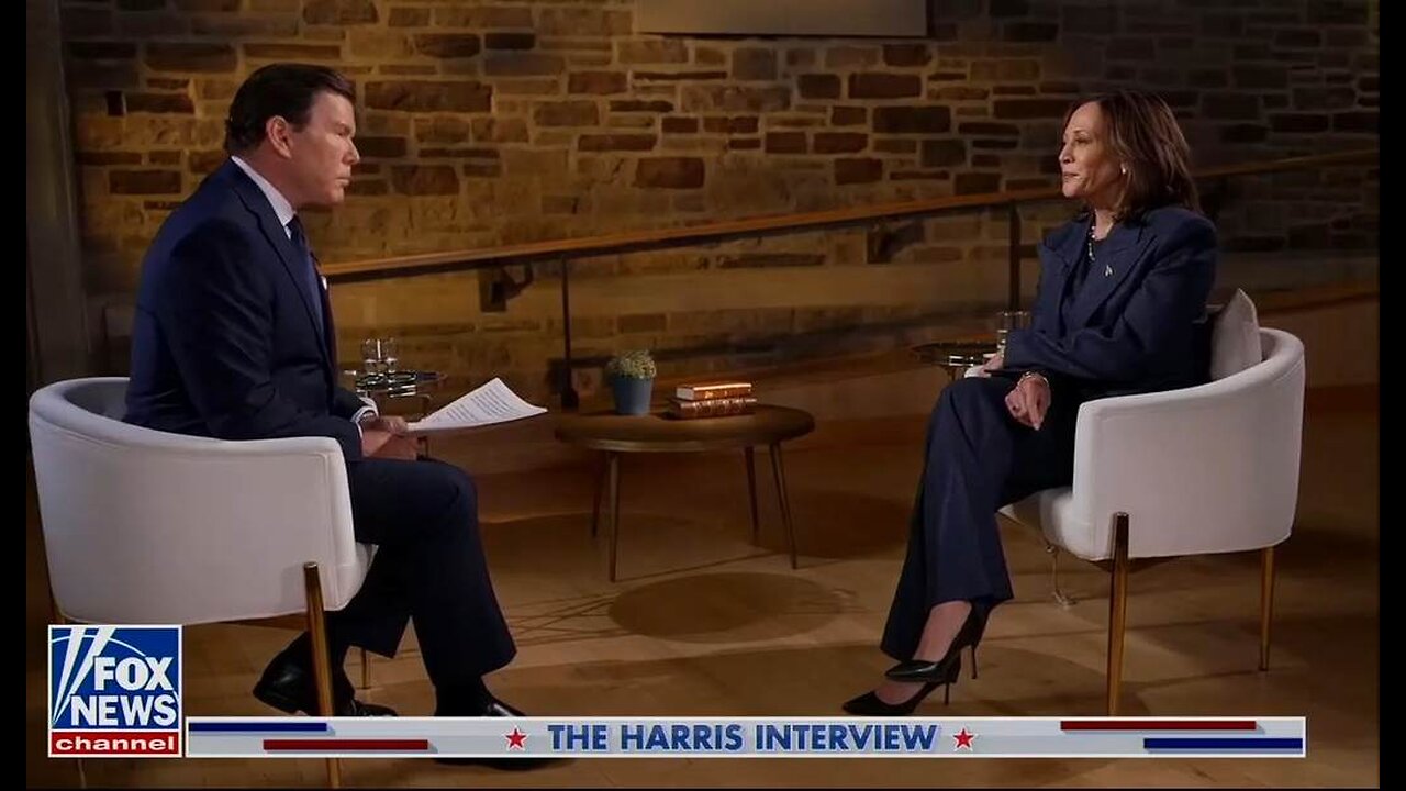 The Most Devastating Moments of Kamala Harris' Train Wreck Fox Interview