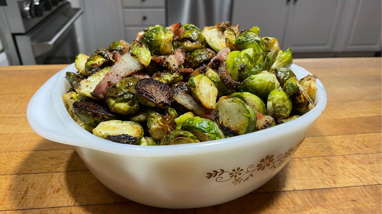 Roasted Brussel Sprouts With Bacon