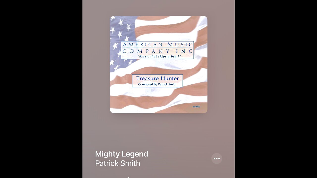 Mighty Legend - Patrick Smith