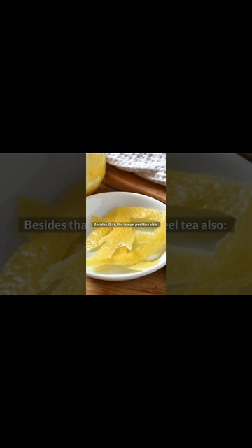 Don't Throw Away Lemon Peels, They Have Incredible Benefits! #shorts
