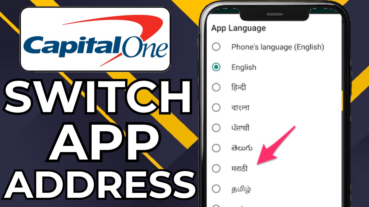 HOW TO CHANGE ADDRESS ON CAPITAL ONE APP