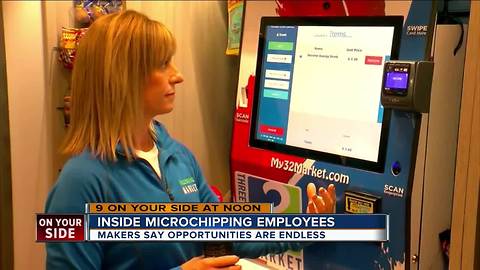 Inside microchipping employees