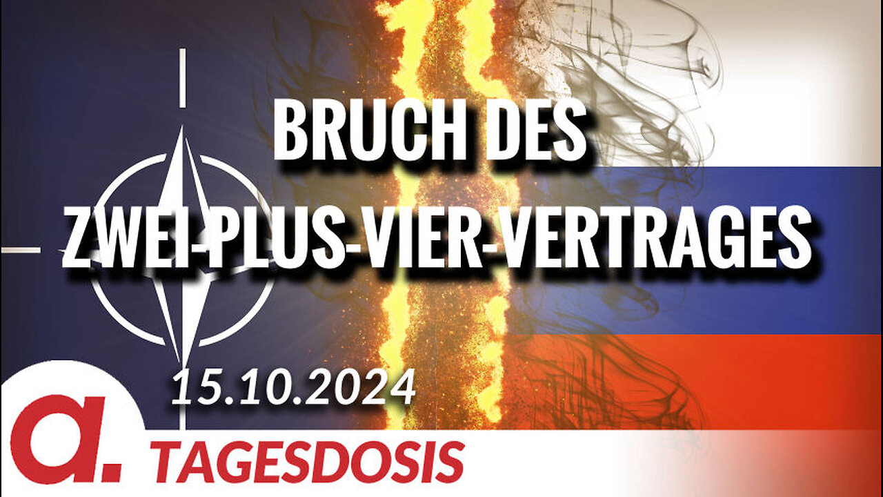 Bruch des Zwei-Plus-Vier-Vertrages | Von Thomas Röper