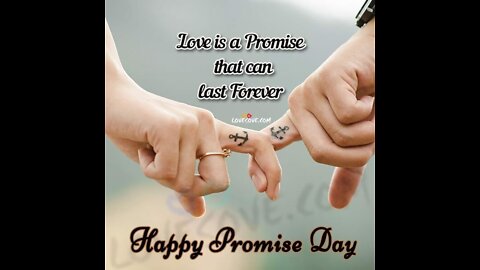 Promise day lovely video