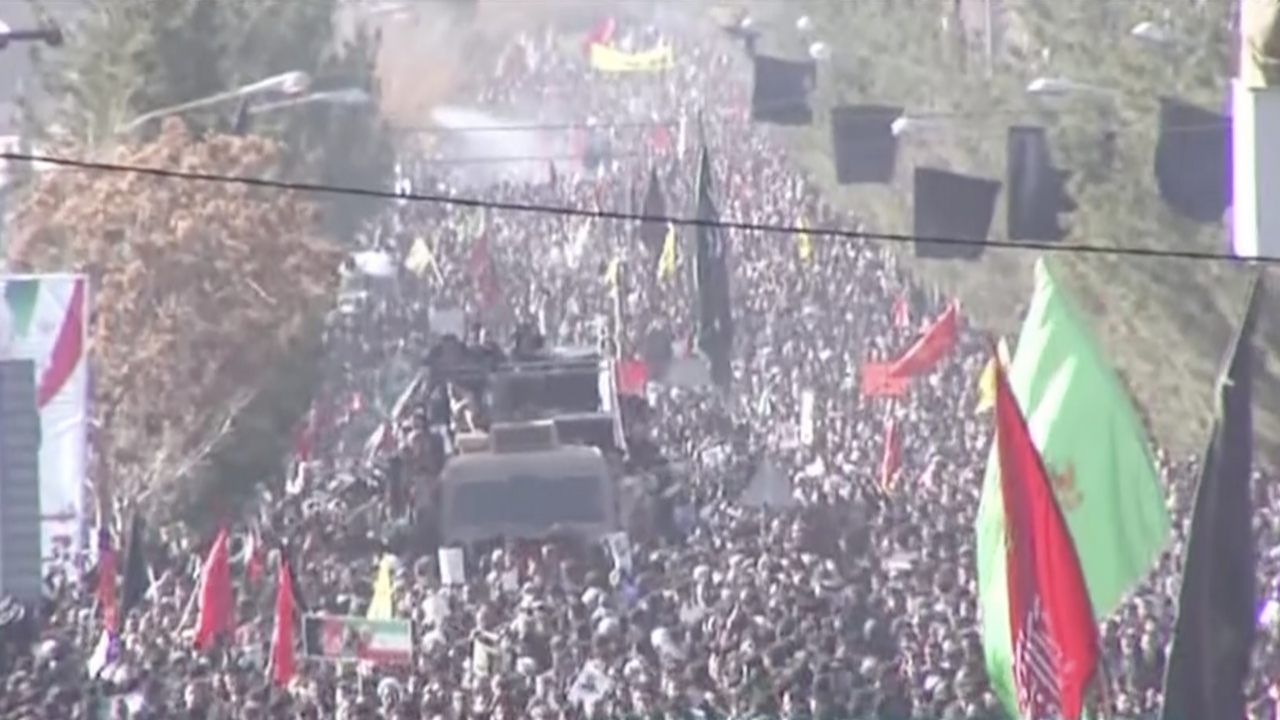 Over 50 People Killed In Stampede At Soleimani's Funeral