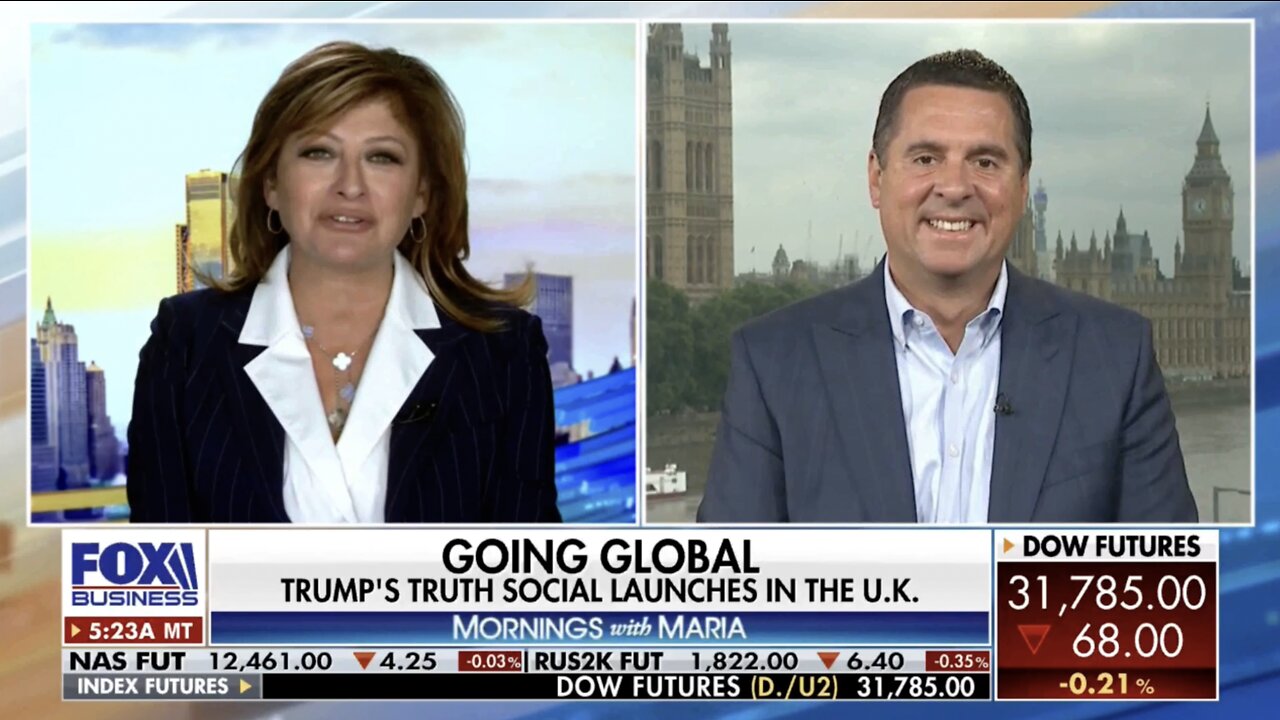 Nunes: Truth Social expands to UK to reclaim Internet for free speech