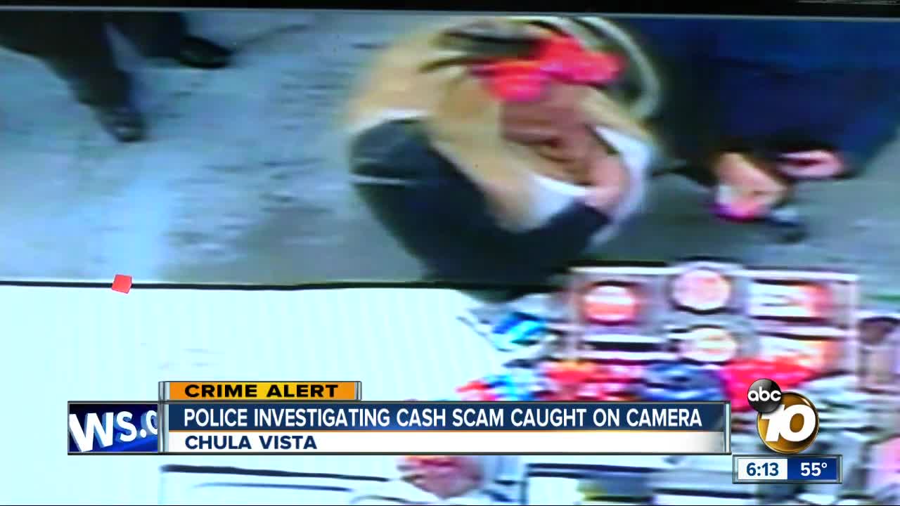 Attempted cash scam in South Bay caught on camera