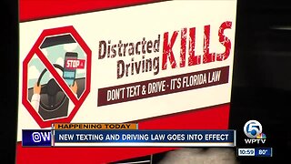 New texting while driving law goes into effect in Florida