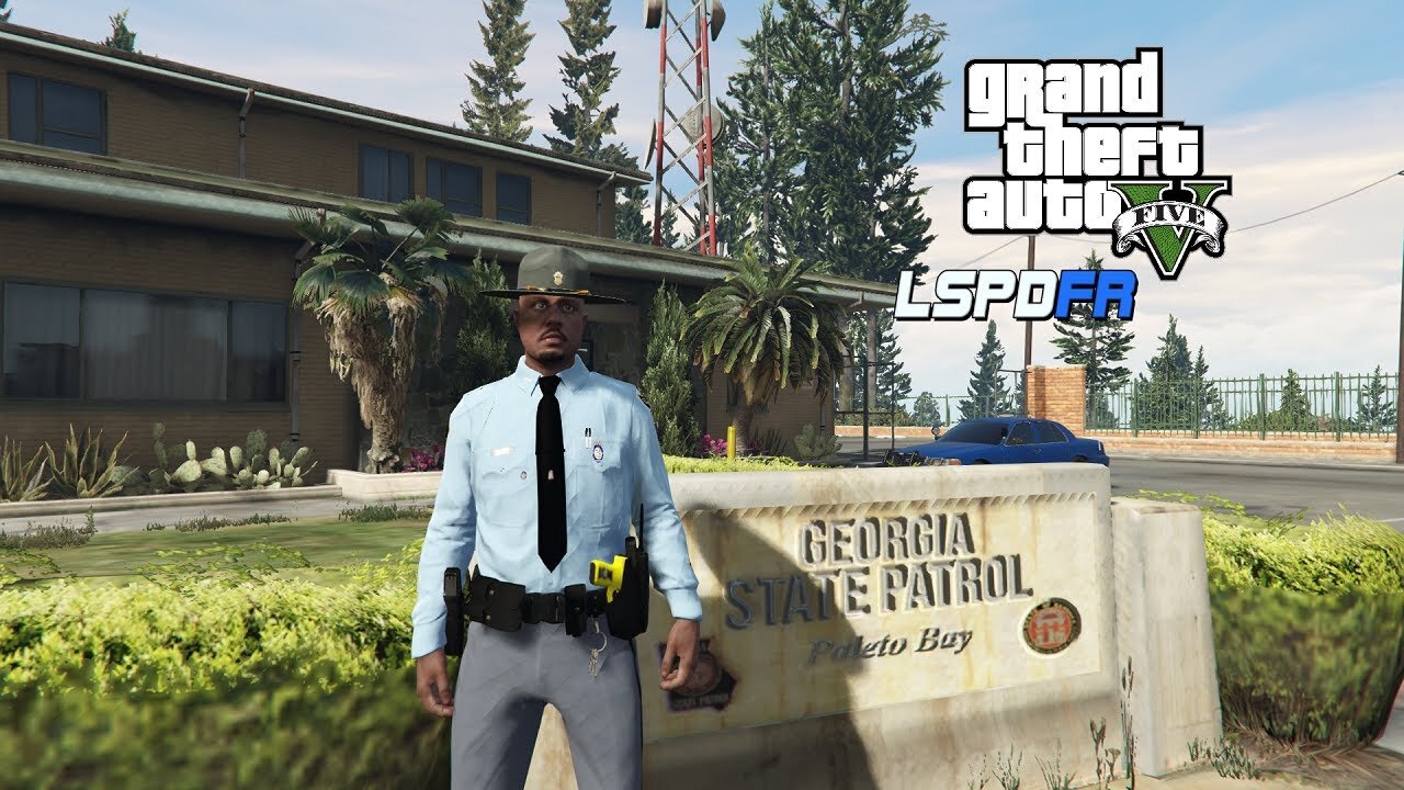 GTA V GTA 5 LSPDFR Georgia State Police Commercial Vehicle Enforcement Trooper Patrol Episode 36