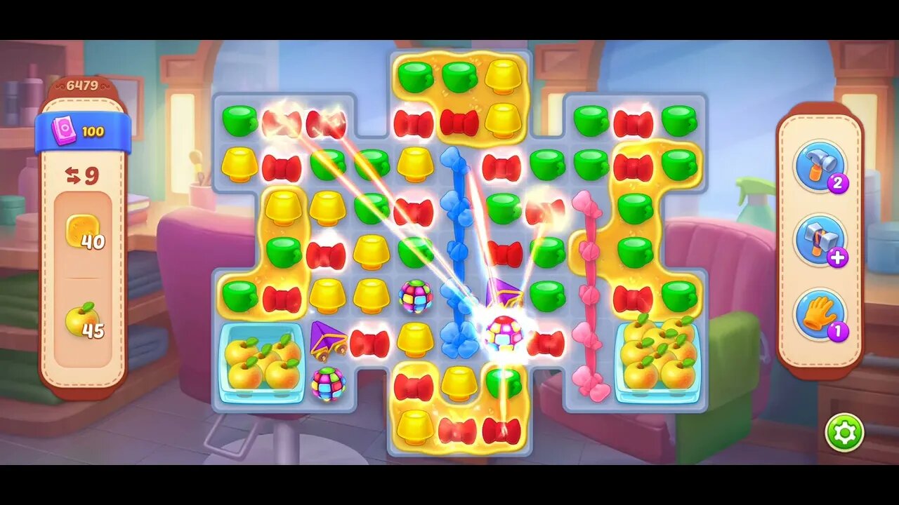 Playrix Homescapes Gameplay Walkthrough Level 6479