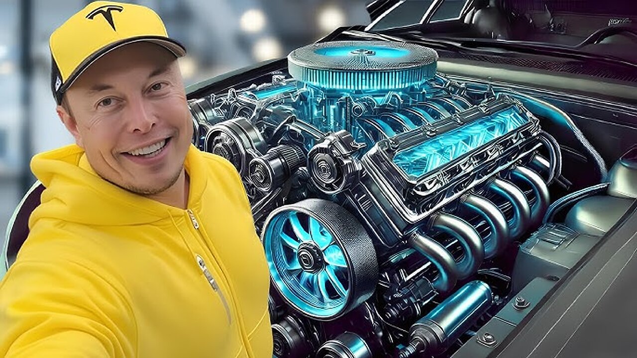 Elon Musk "I am releasing My New Water Engine TODAY".