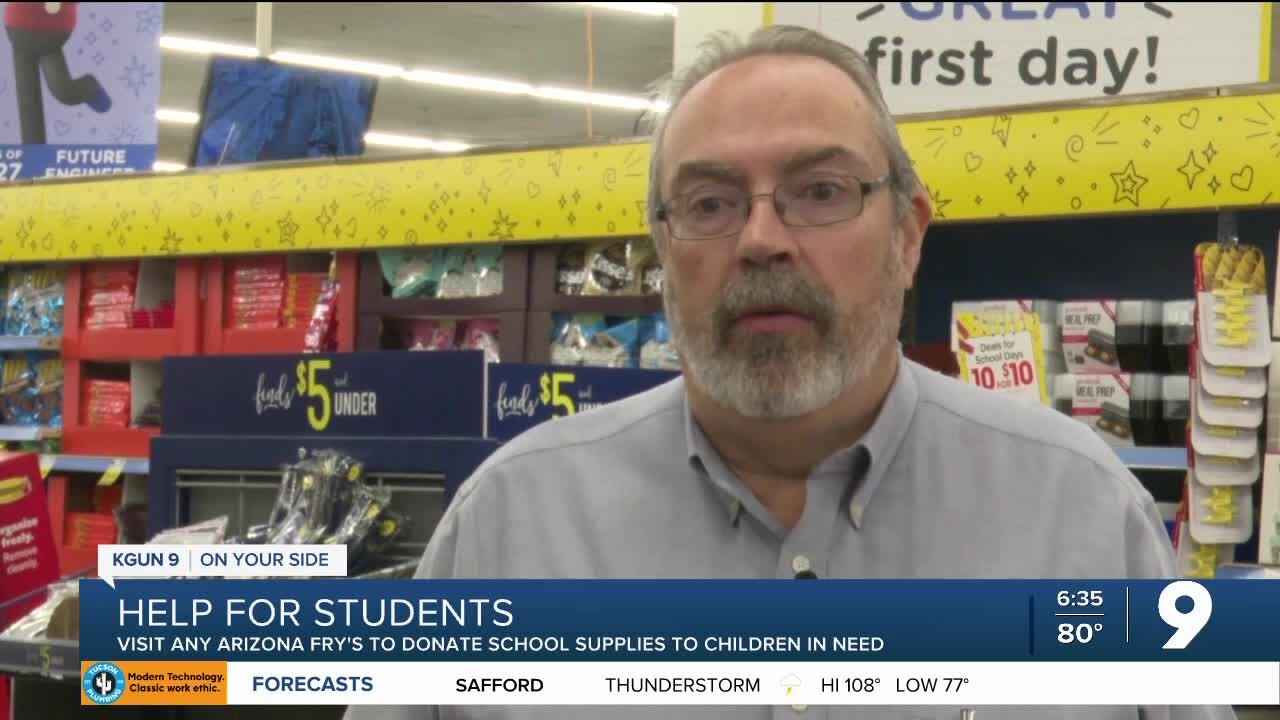 Salvation Army partners with Fry's to host back-to-school drive for kids in need