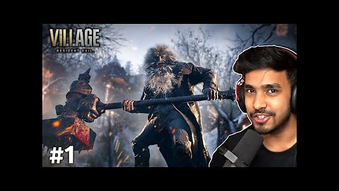 NEW GIANT MONSTER IS HERE | RESIDENT EVIL 8 VILLAGE GAMEPLAY