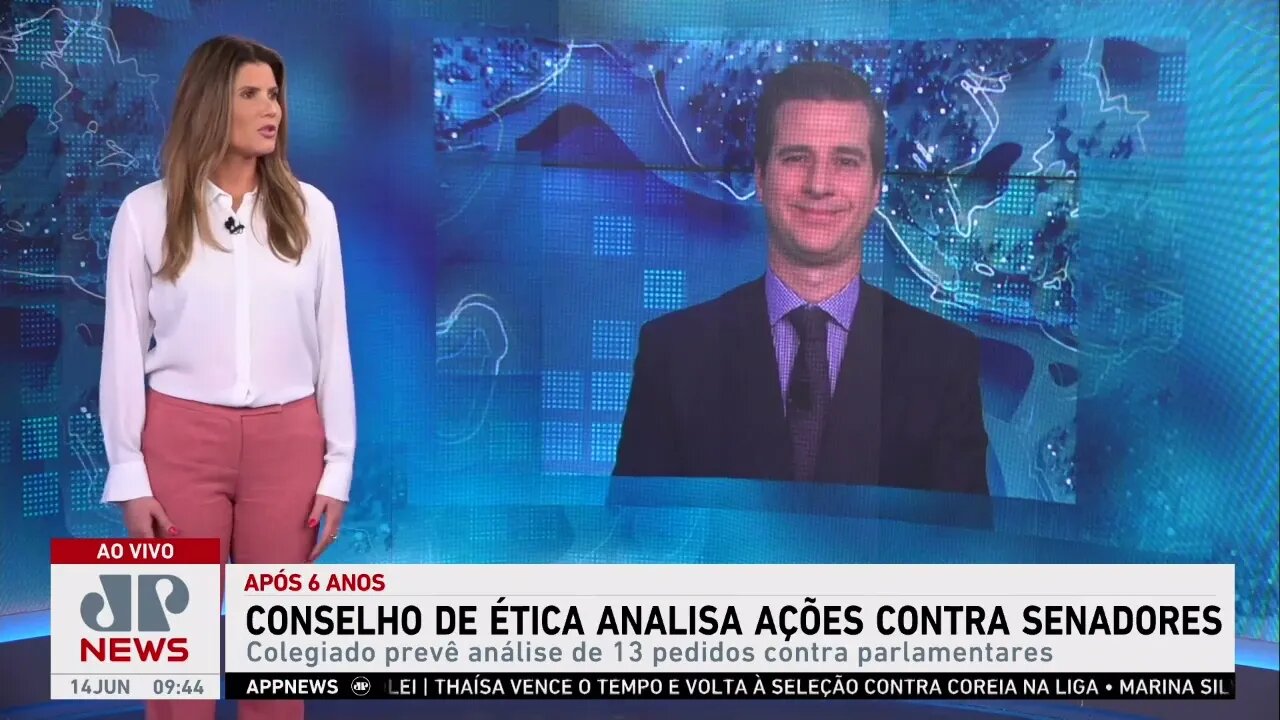 Conselho de ética analisa ações contra senadores; Beraldo e Amanda Klein analisam