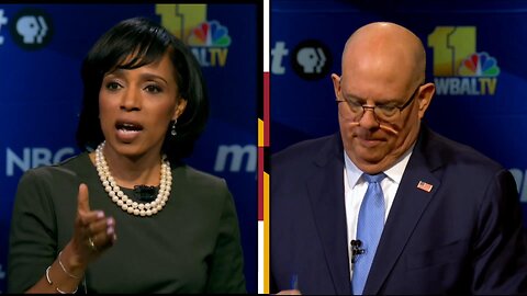 Angela Alsobrooks and Larry Hogan face off in Maryland Senate Debate, abortion takes center stage - October 10, 2024