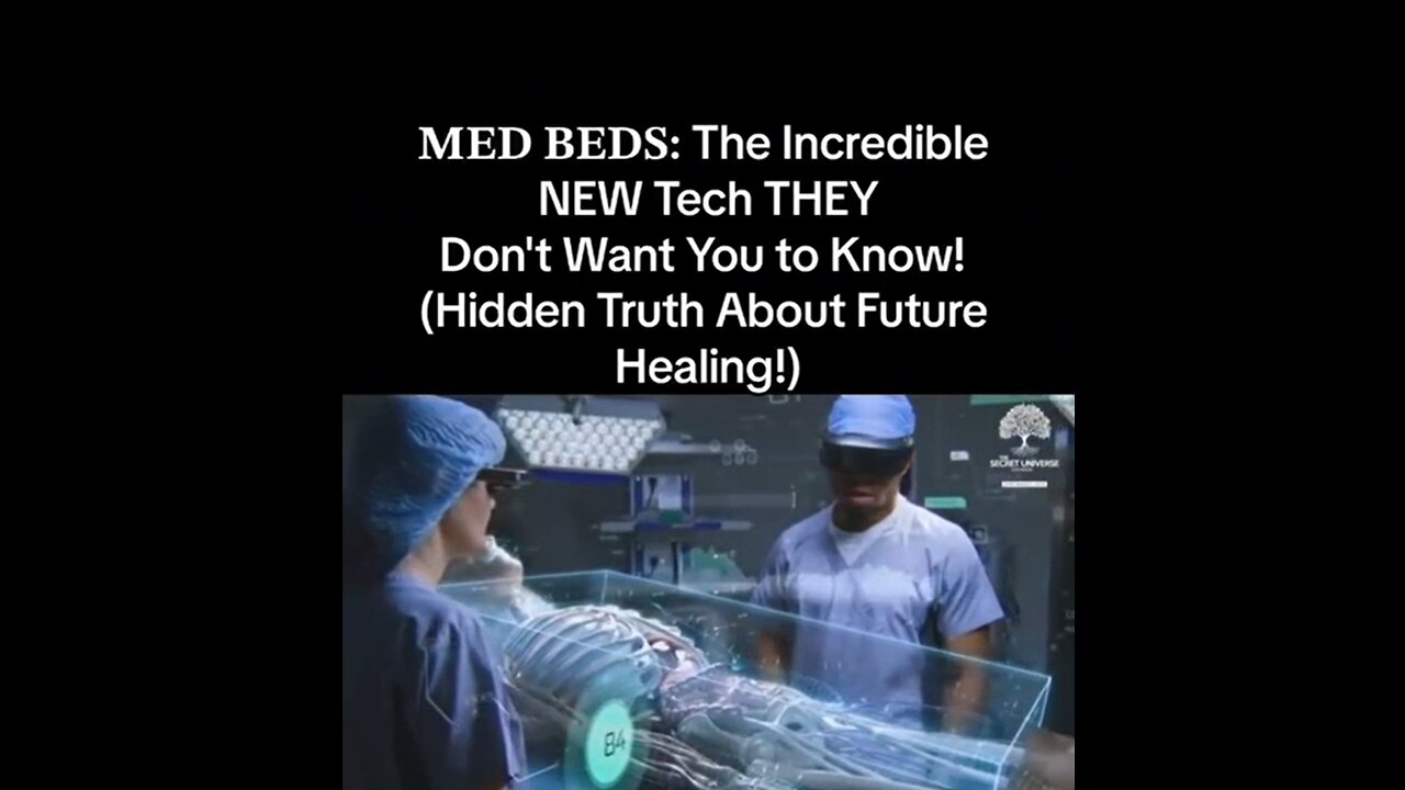 The Incredible NEW Tech THEY Don't Want You to Know! (Hidden Truth About Future Healing)