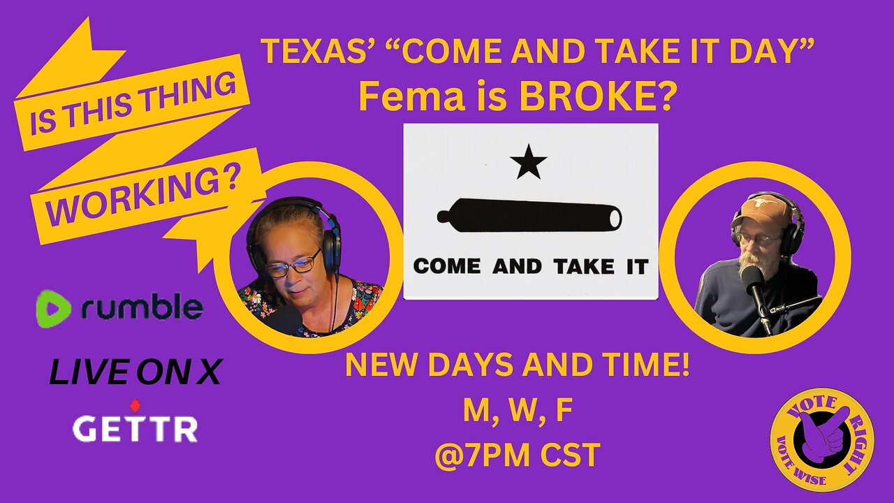 Texas' "Come and Take it Day" | Fema is BROKE? (Ep. 212)