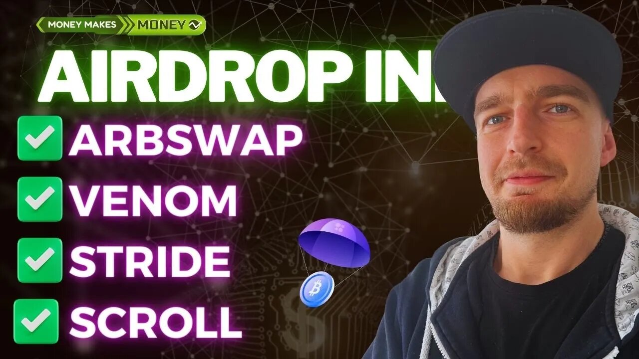 ✅AIRDROP Info - ARBSwap + Slinshot + Stride + Venom + WYGRAJ IPhone 14 Pro MAX!