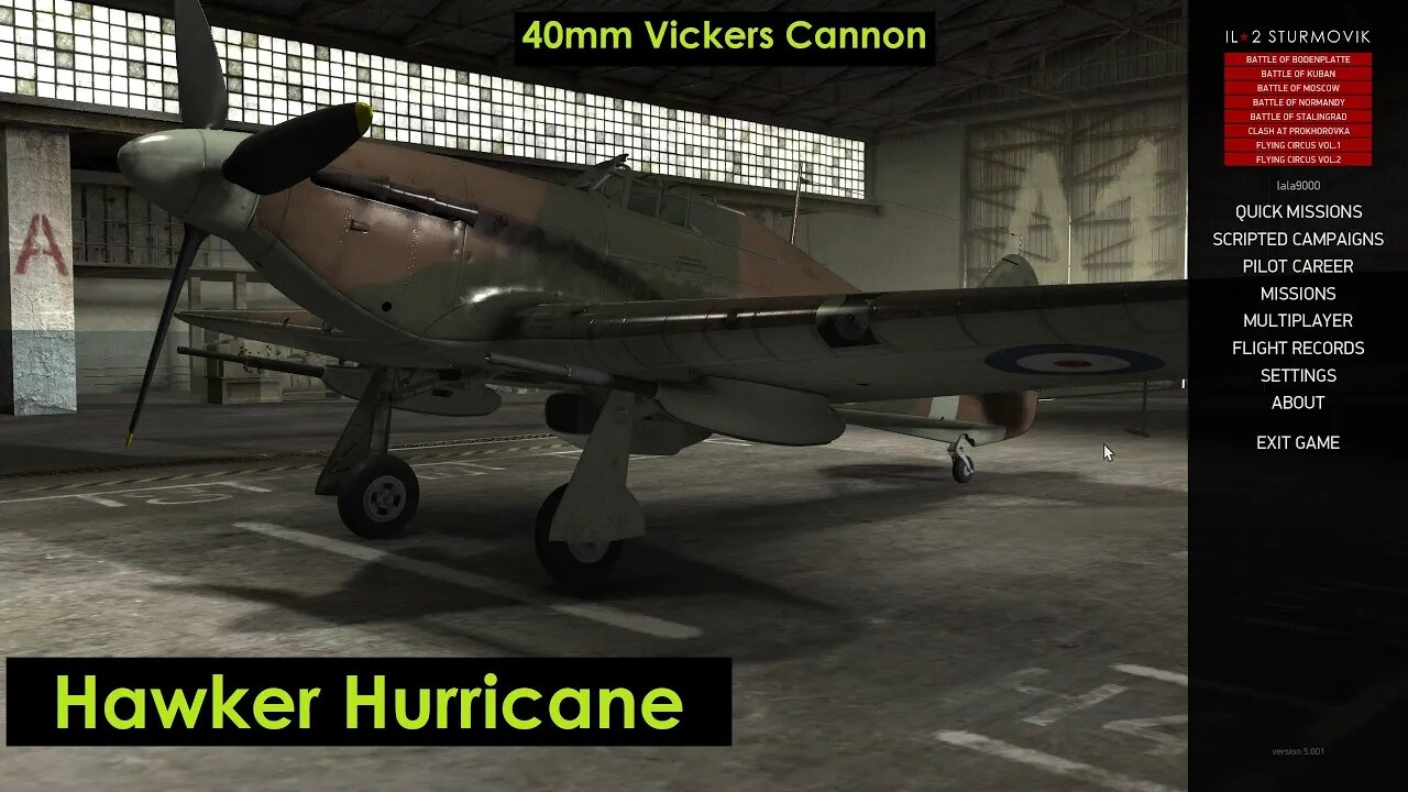 Hurricane With Cannons 4 Kill Sortie (IL-2 Kuban)