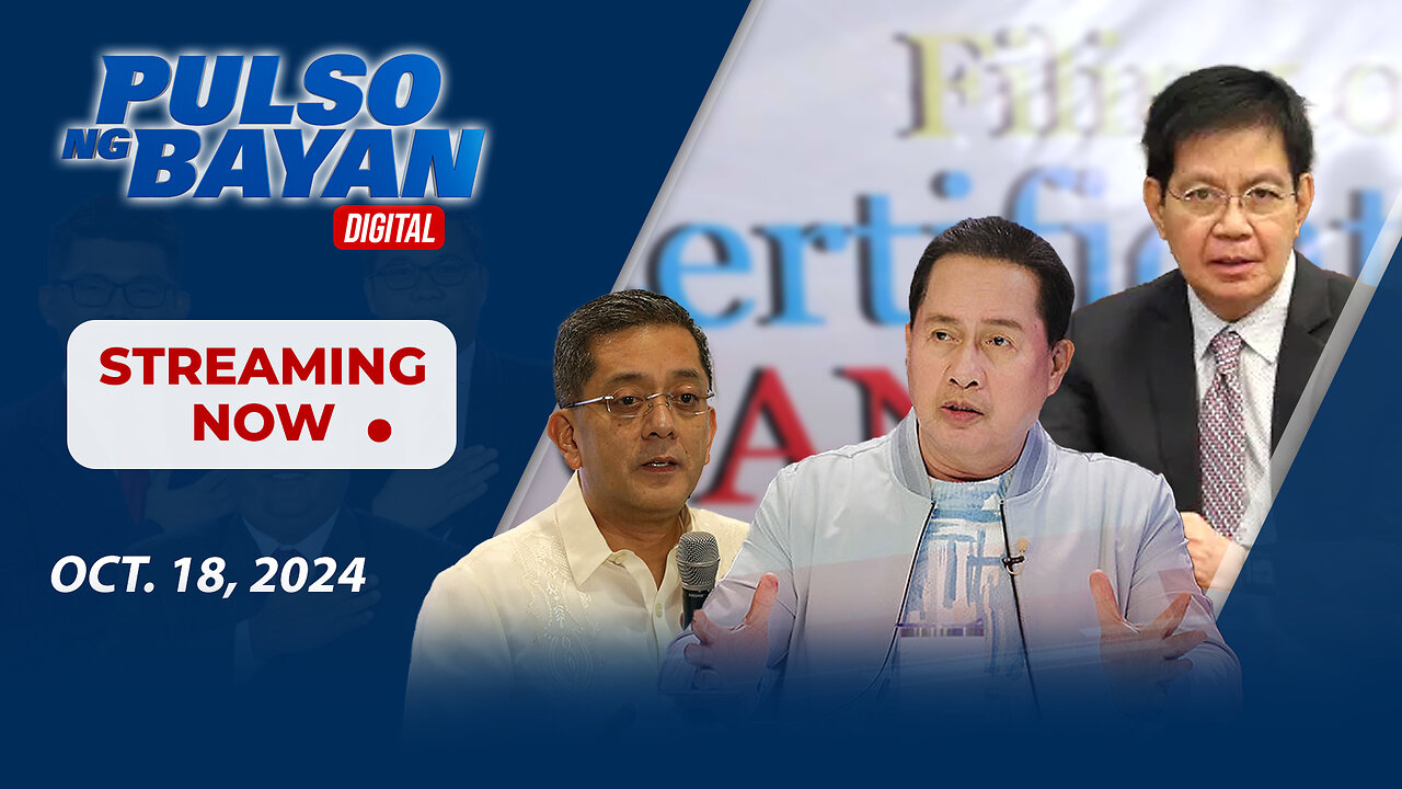 LIVE | Pulso ng Bayan with Admar Vilando at Jade Calabroso | Oct. 18, 2024