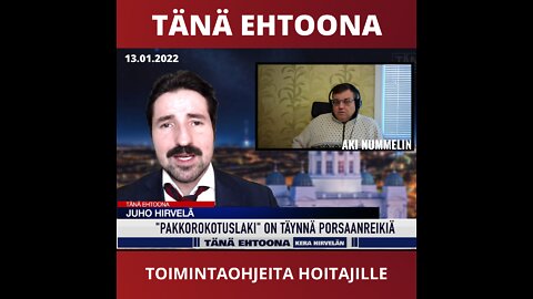 Sote-alojen rokotuspakon porsaanreiät - miten hoitajien kannattaa toimia? / Tänä Ehtoona