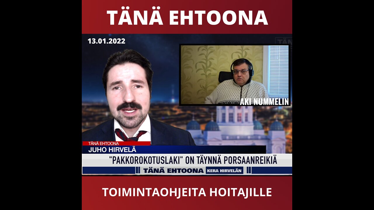 Sote-alojen rokotuspakon porsaanreiät - miten hoitajien kannattaa toimia? / Tänä Ehtoona