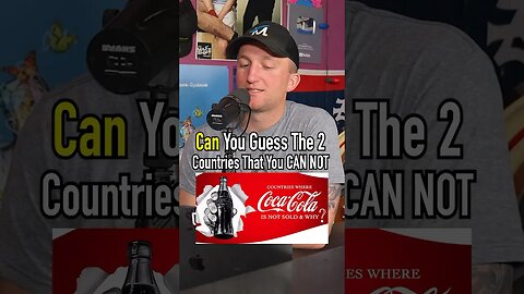 You Can’t Buy COCA COLA in the THESE 2 COUNTRIES!! #shorts #countries #cocacola #coke #guessinggame