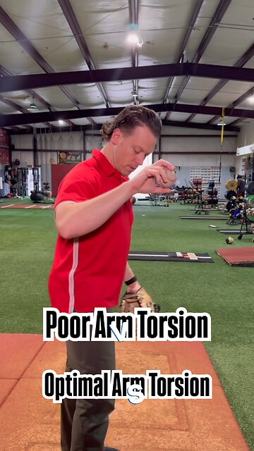 Poor Arm Torsion vs Optimal Arm Torsion
