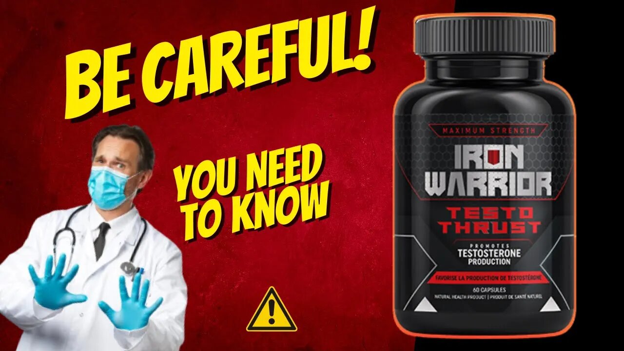 🔴 Iron Warrior Testo Thrust Reviews Canada - Does Iron Warrior Testo Thrust Really Work?