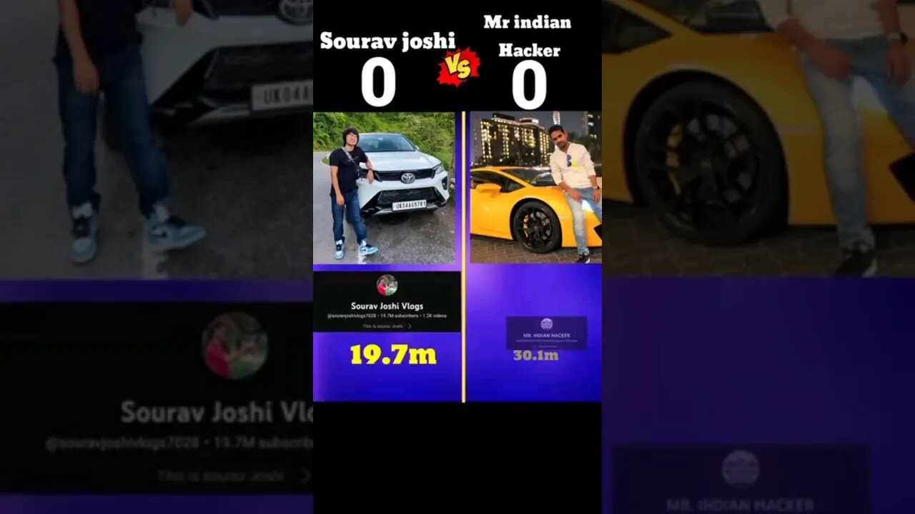 Sourav Joshi Vs Mr indian hacker𤯠Who win.. ā@MRINDIANHACKER ||#shorts #trending #short