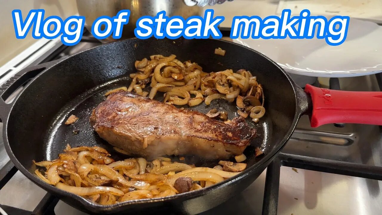 Vlog moments of Life/ Daddy is making steak