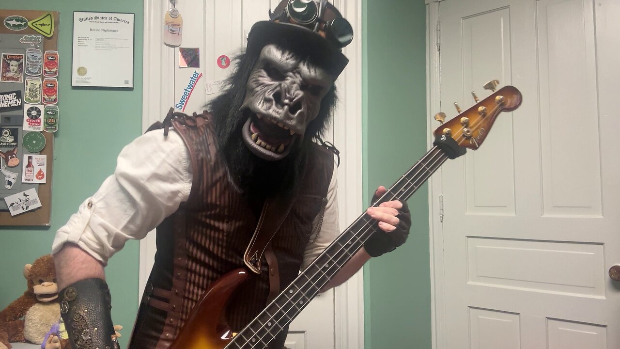 God Hates A Coward - Tomahawk (Bass Cover) - Munky Day By Munky Day - Happy Monkey Day 2024