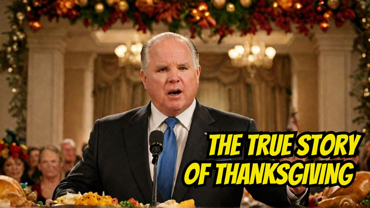 Rush Limbaugh’s Final Rendition of the True Story of Thanksgiving November 24 2020