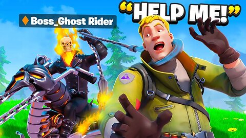 I Pretended To Be BOSS Ghost Rider.. (Fortnite)