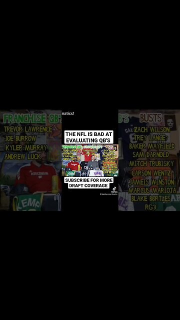 2-3 first round QB'S will bust in this years NFL draft! #nfl #nfldraft #subscribe #trending #like