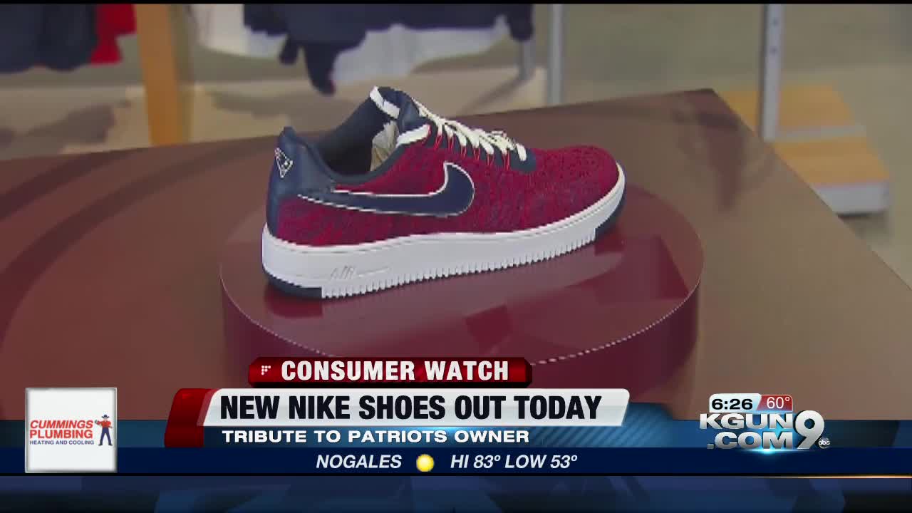 New England Patriots' owner debuts new Nike shoes