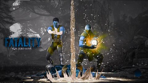 MK1 Klassic MK3 Sub-Zero Mirror Match