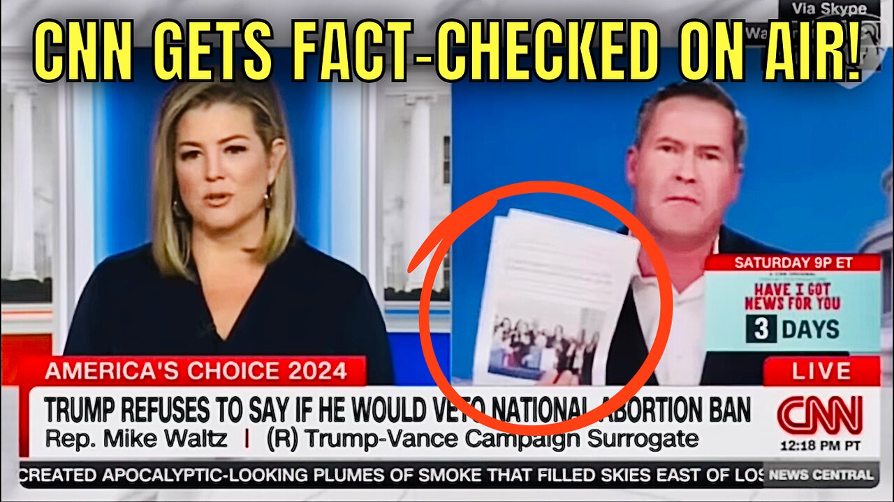 OHHH…this guy BRINGS the RECEIPTS as CNN gets FACT-CHECKED Live on the Air! 👊💥