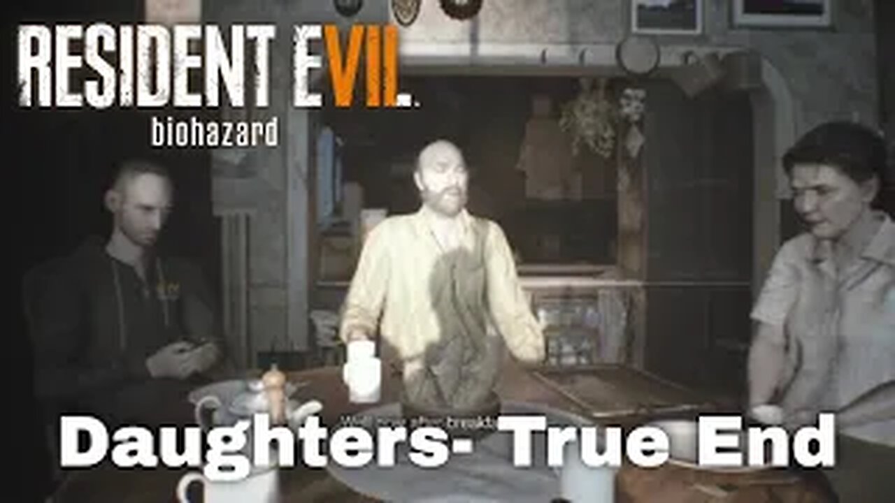 Resident Evil 7 Daughter- True Ending