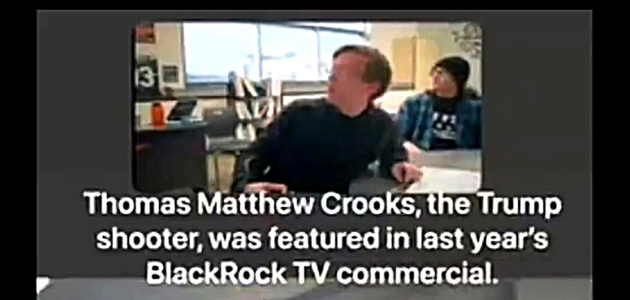 TRUMP SHOOTER FEATURED IN BLACKROCK VIDEO 🤔