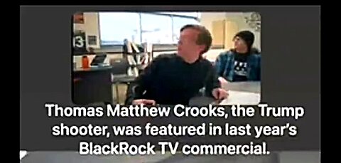TRUMP SHOOTER FEATURED IN BLACKROCK VIDEO 🤔